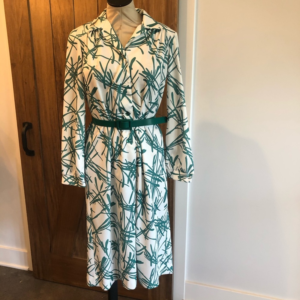 Vintage Dress with Belt